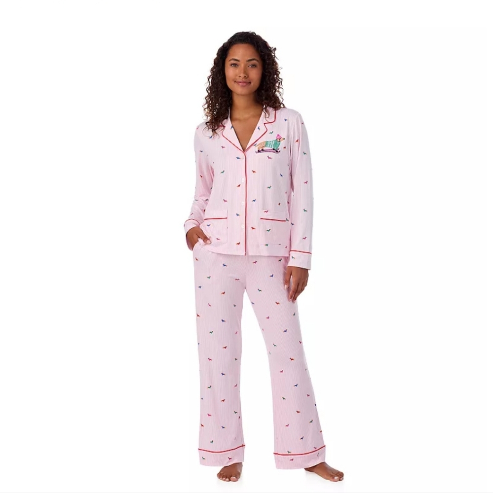 Dachshund Print Pajama Set